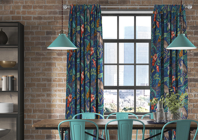 Rain Forest, Marine - Made to Measure Curtains - Image 3